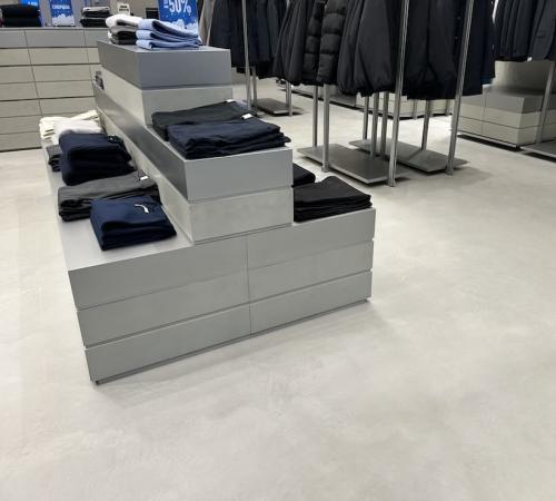 Микроцемент по плитке в магазине ALBIONE