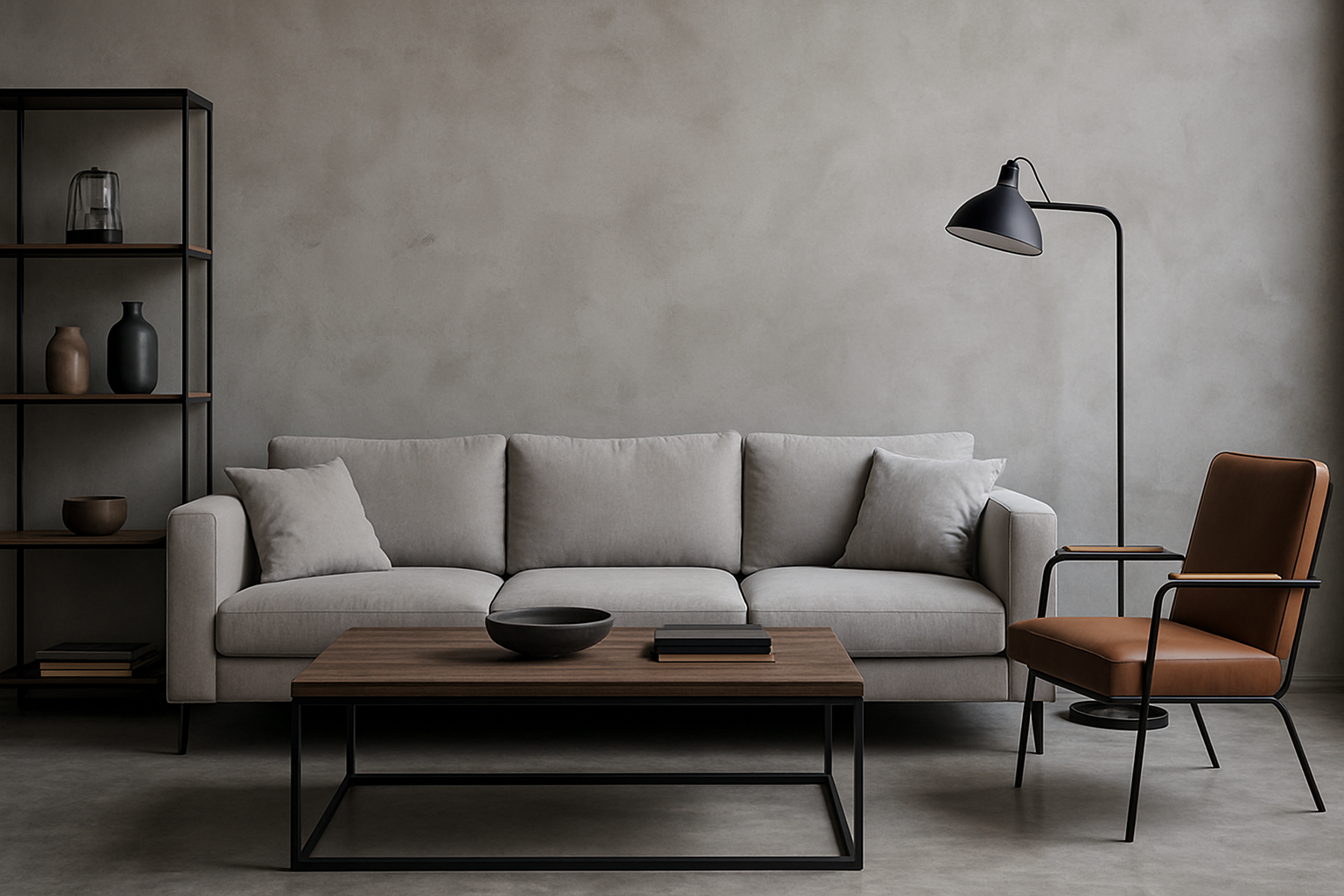 Микроцемент в интерьере: применения и идеи дизайна