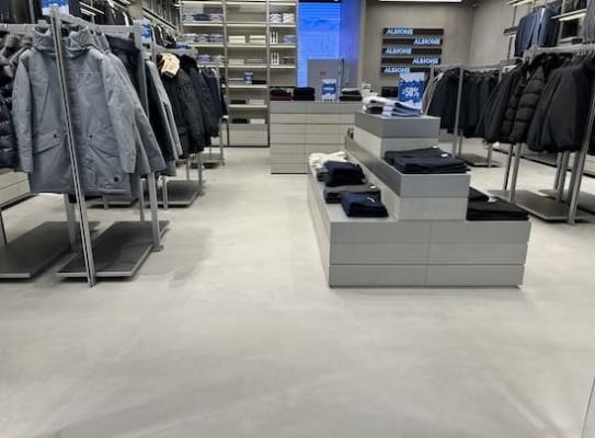 Микроцемент по плитке в магазине ALBIONE