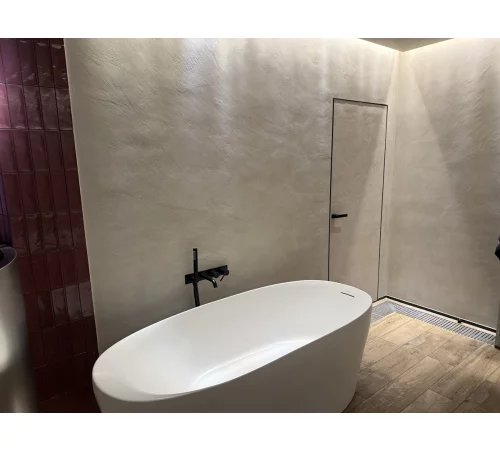 Микроцемент в интерьере «Трёхгорные бани»